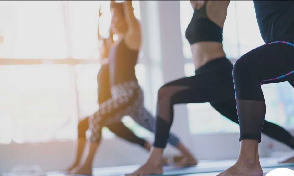 Pilates class in session at The Yoga Loft
